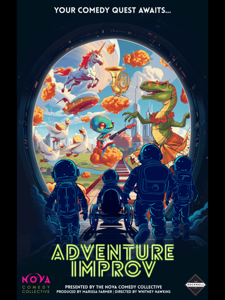 Adventure Improv poster
